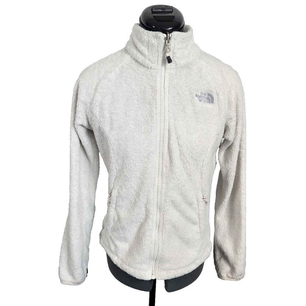 The North Face‎ Osito 2 Fleece Jacket Womens XS Cream Off White Full Zip Soft